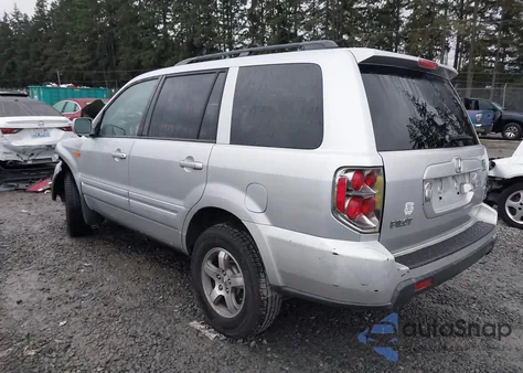 2006 Honda Pilot Ex-L из США, поврежденный, VIN 5FNYF28786B047737